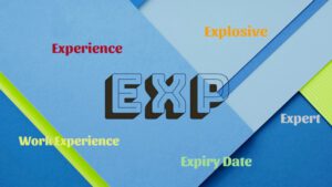 exp là gì