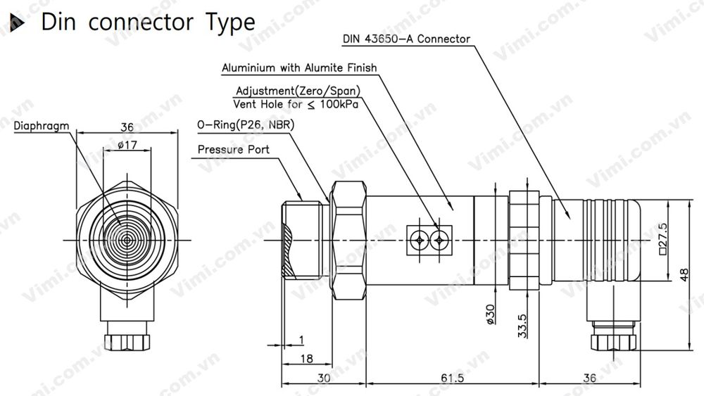 Cảm biến áp suất Sensys PSH F/D Cảm biến áp suất Sensys PSH (F/D) - 3