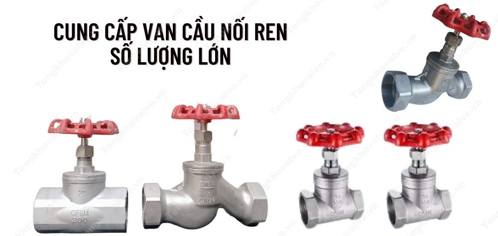 kho van cầu nối ren