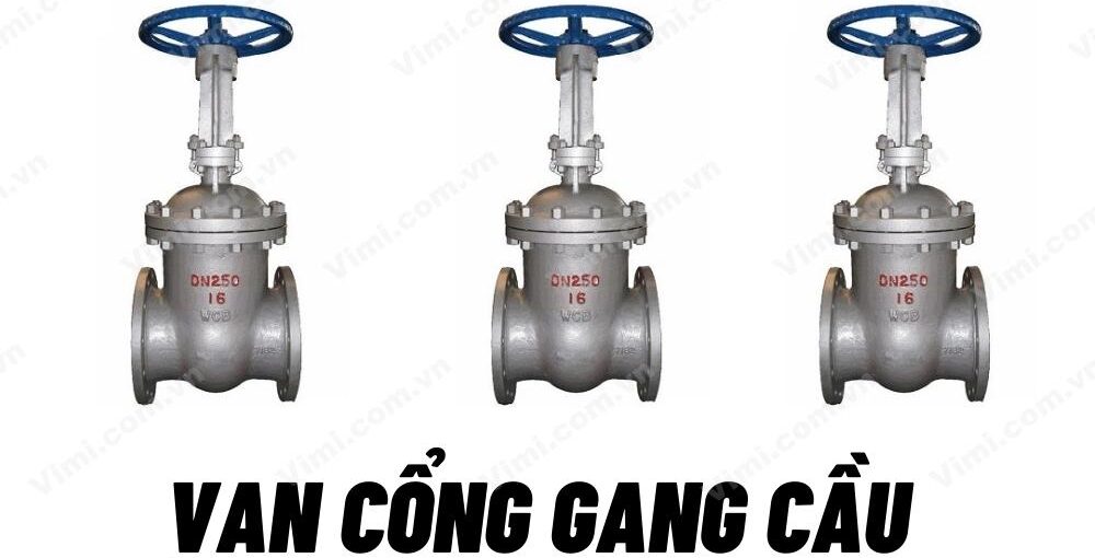 van cổng gang cầu