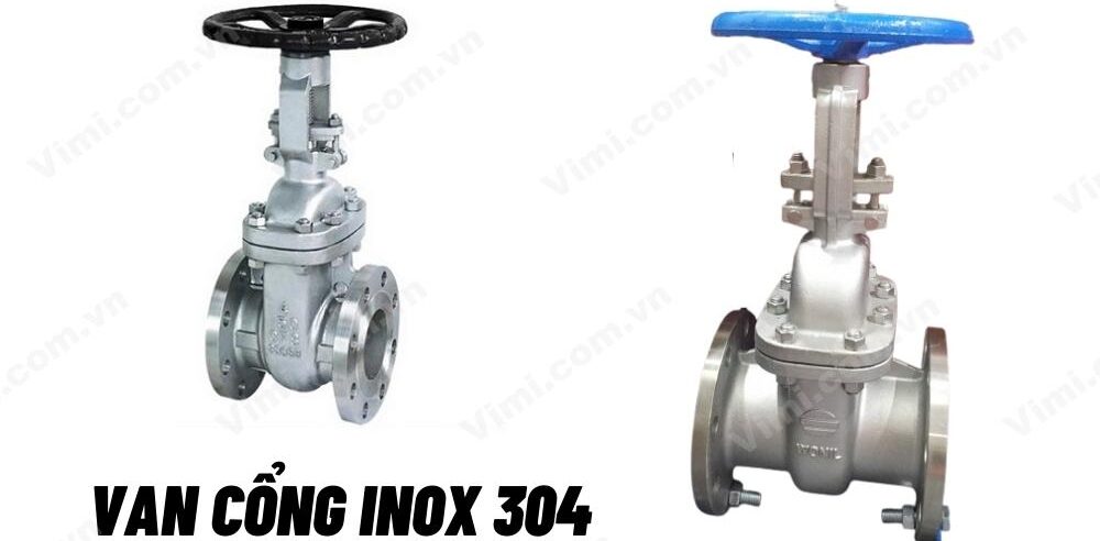 van cổng inox 304