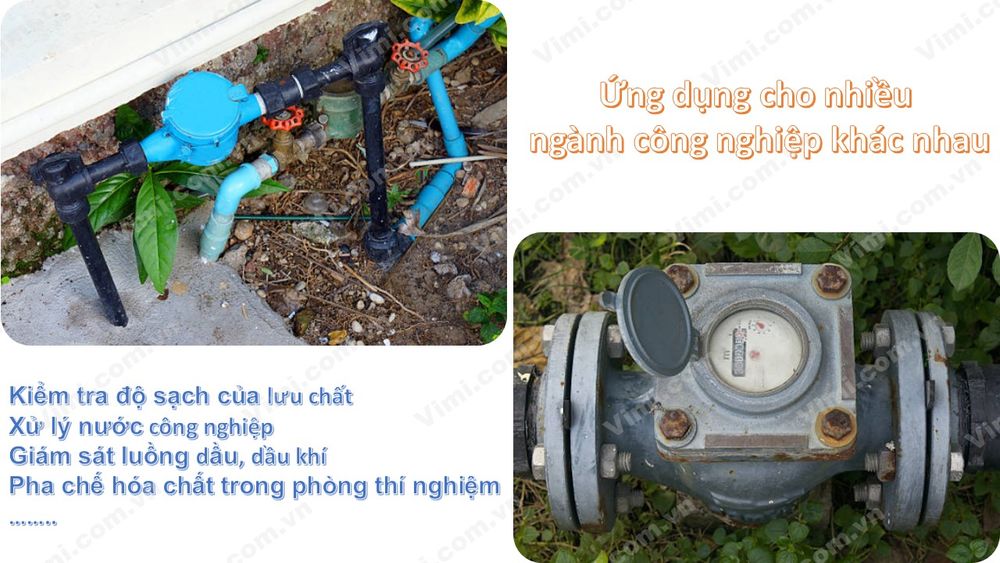 Đồng hồ nước Tuabin là gì - ứng dụng