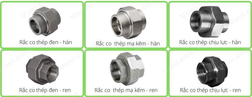 phụ kiện thép rắc co
