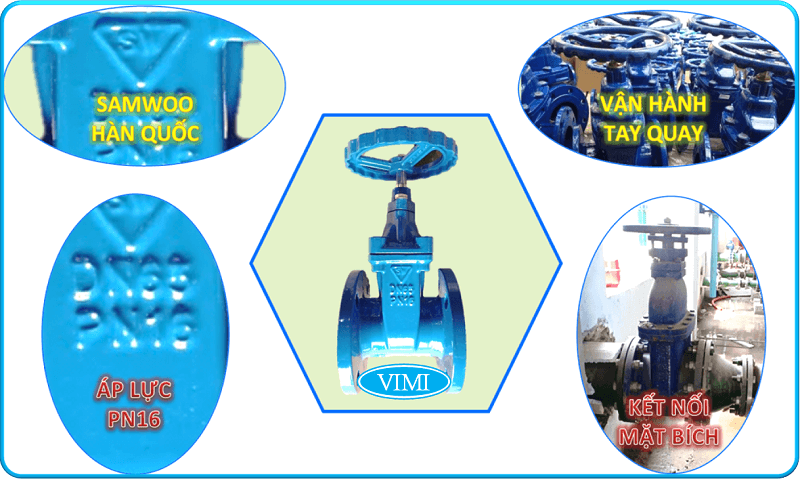 Van cổng ty chìm Samwoo Hàn Quốc 8