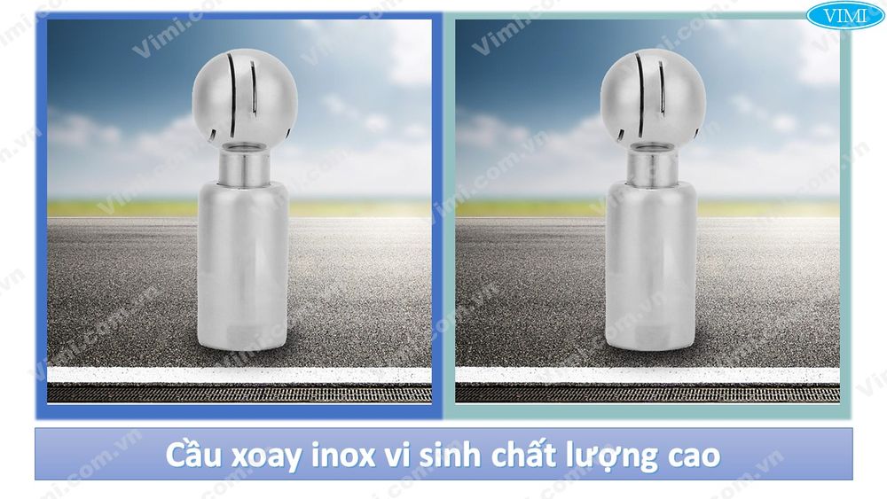 Cầu CIP inox vi sinh 7