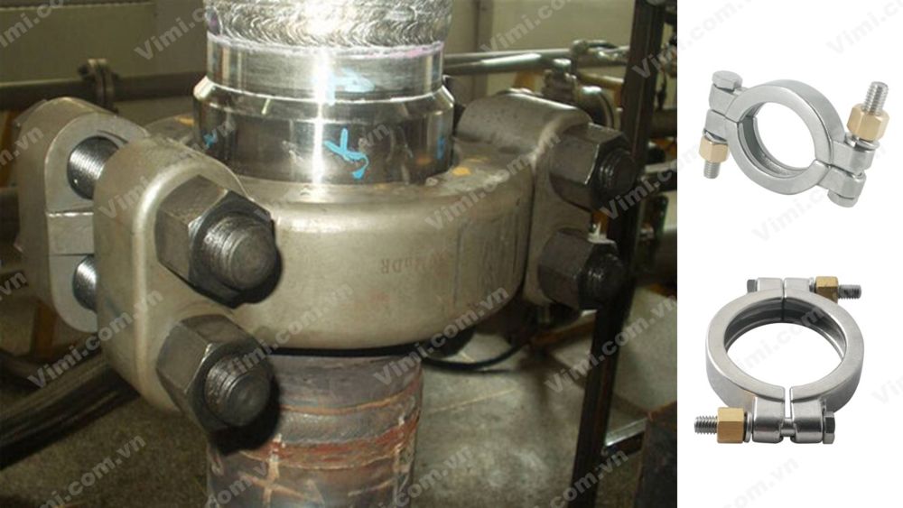 Cùm clamp inox áp lực Cùm clamp inox áp lực 3