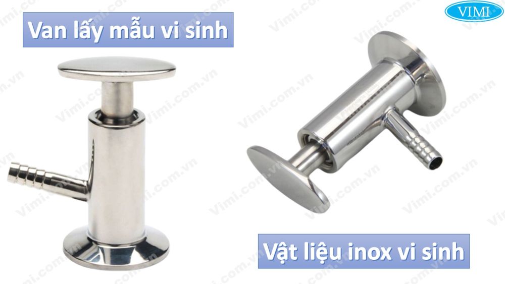 van lấy mẫu inox vi sinh clamp 3