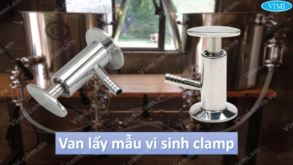van lấy mẫu inox vi sinh clamp 6