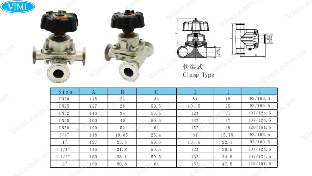 Van màng vi sinh 3 ngã Van màng vi sinh 3 ngã 2
