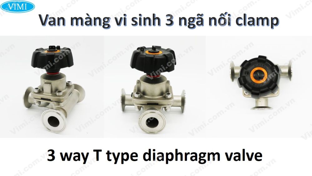 Van màng vi sinh 3 ngã Van màng vi sinh 3 ngã 3