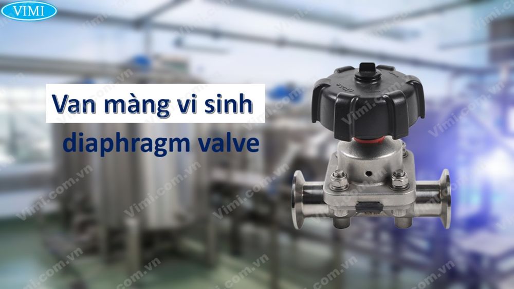 Van màng vi sinh Van màng inox vi sinh nối clamp