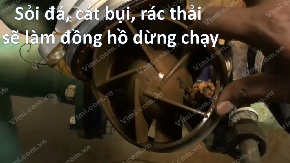 Đồng hồ đo lưu lượng nước thải dạng cơ dong ho do luu luong nuoc thai dang co 2 vimi.com .vn