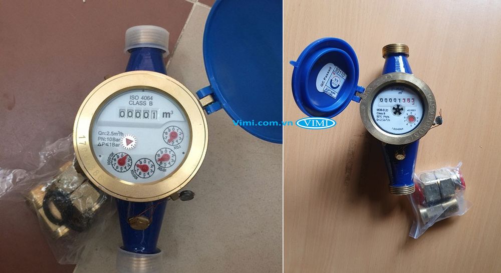 các loại đồng hồ nước 