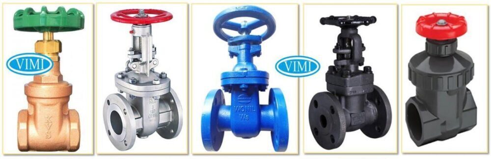 vật liệu van cổng