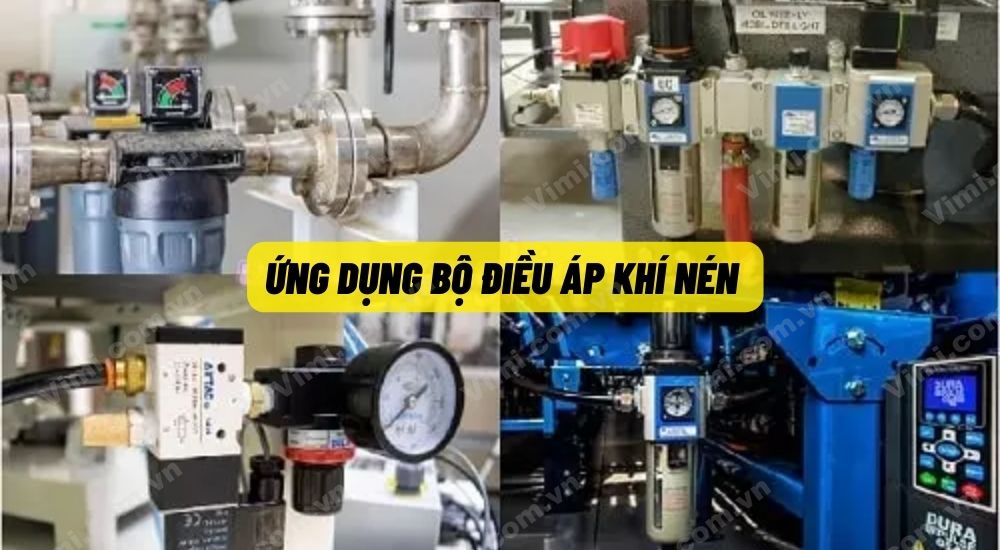 Ứng dụng của bộ điều áp khí nén