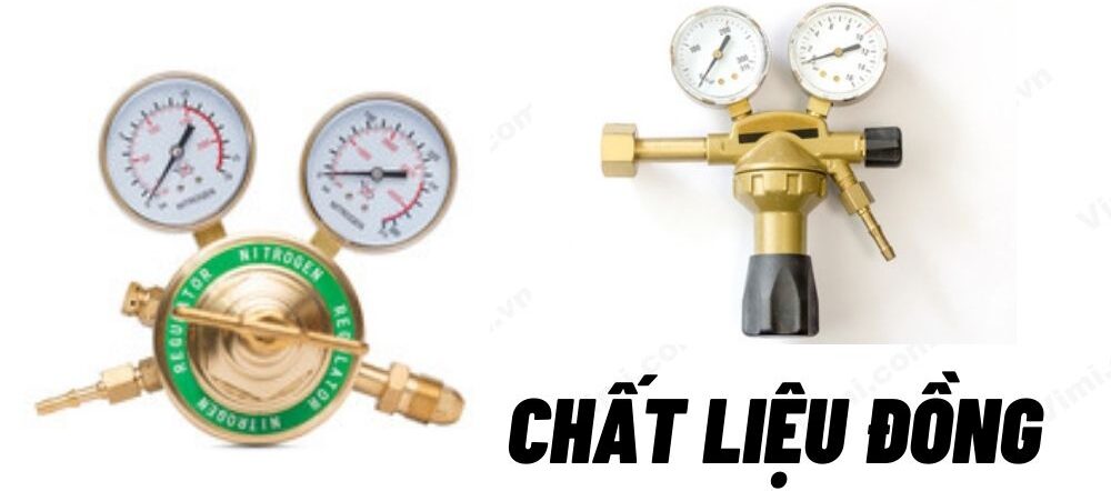 van giảm áp khí nén đồng