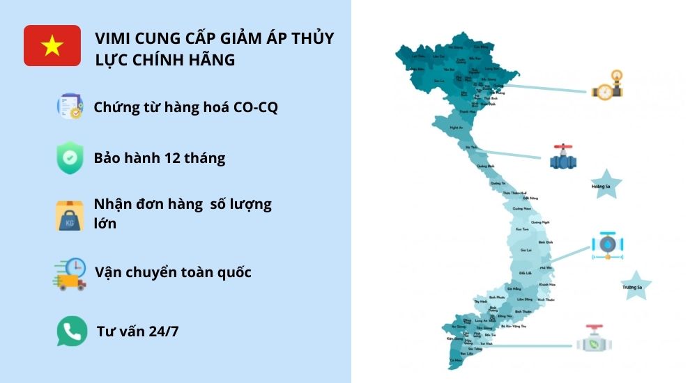 đại lý van giảm áp thủy lực