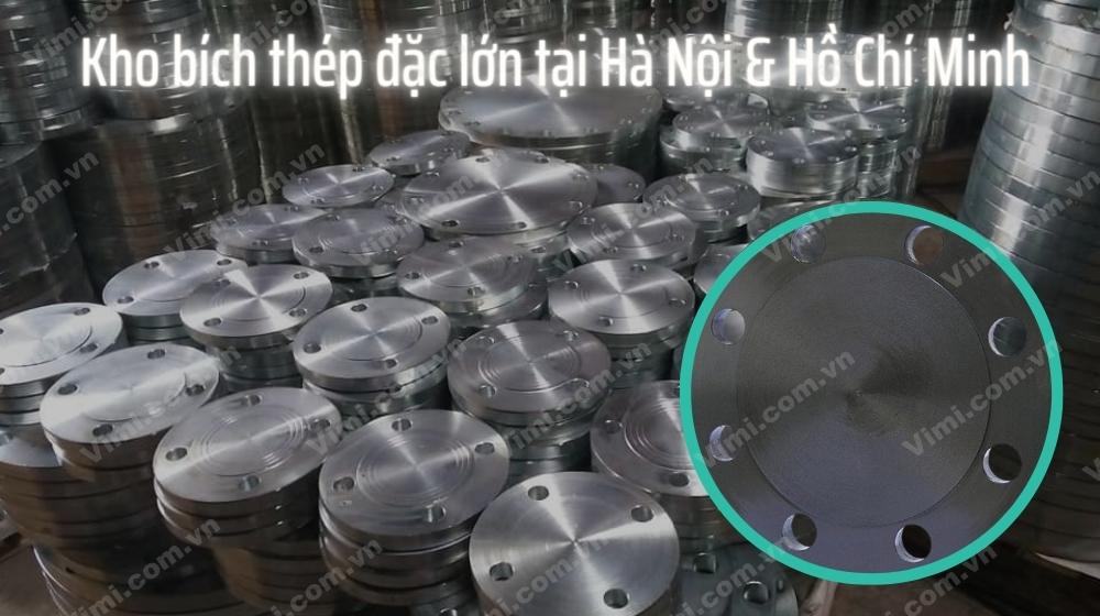 Bích thép đặc kho mặt bích thép đặc