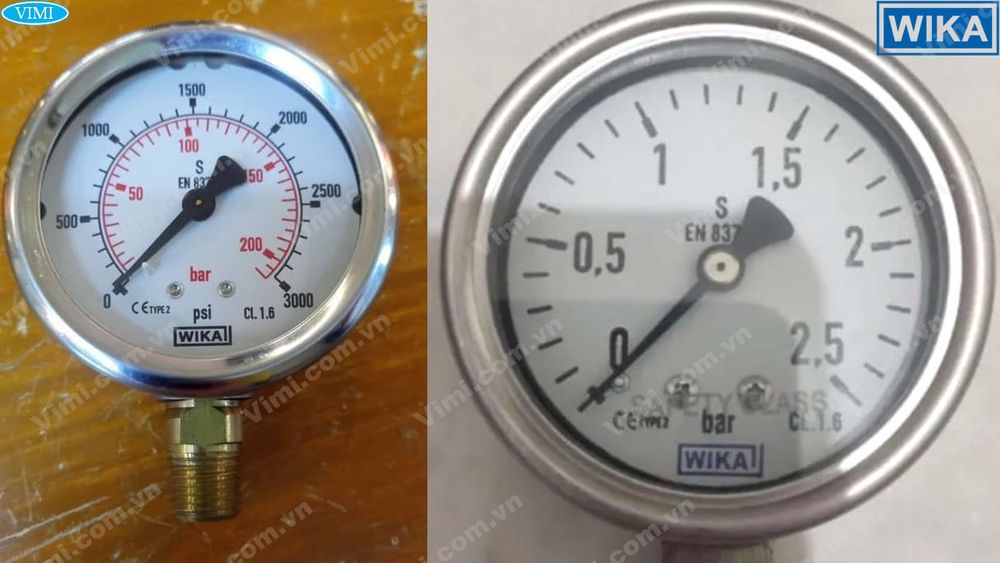 Đồng hồ áp Wika dong ho ap wika 9 vimi.com .vn