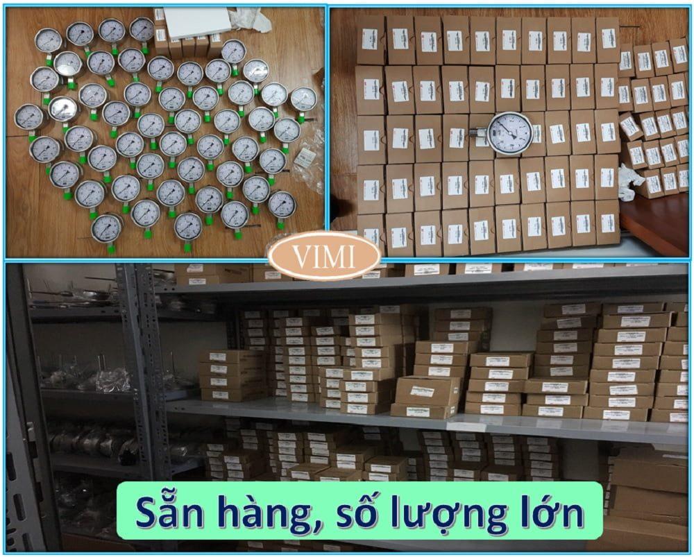 Đồng hồ áp suất P252 luôn có sẵn hàng, tồn kho số lượng lớn