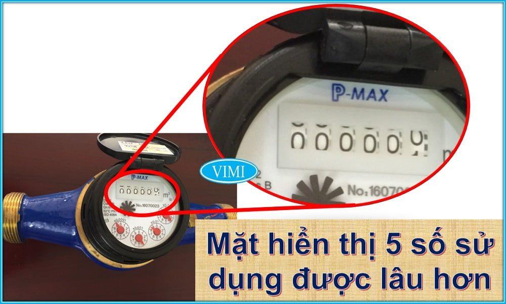 Đồng hồ hiển thị 5 số nên sử dụng được rất lâu