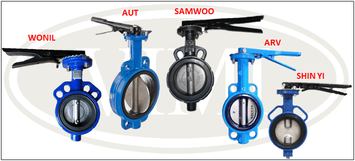hướng dẫn lựa chọn van bướm theo thương hiệu