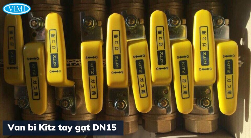Van bi DN15 - Van bi tay gạt DN15 van bi Kitz DN15