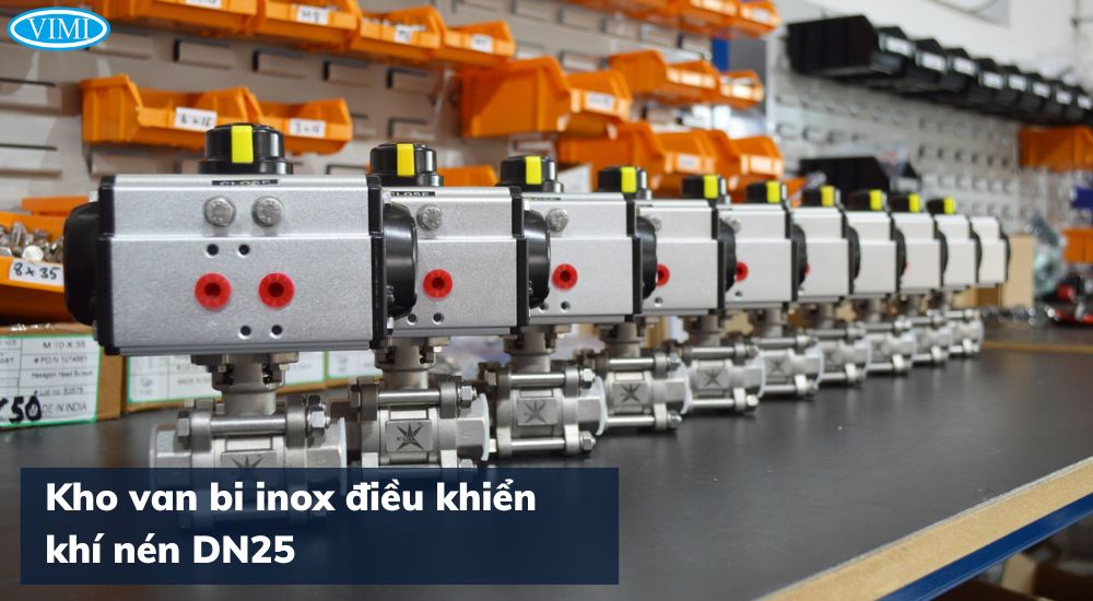 Van bi DN25 - Van bi tay gạt DN25 van bi inox dn25