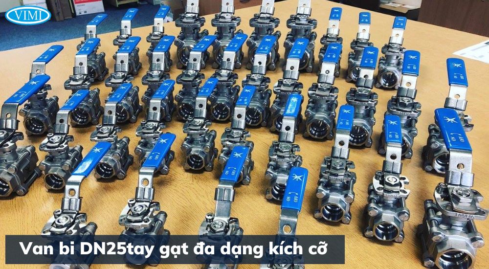 Van bi DN25 - Van bi tay gạt DN25 van bi tay gạt dn25