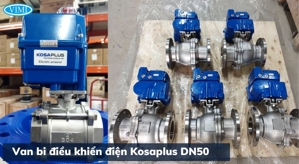 van bi dn50 điều khiển điện