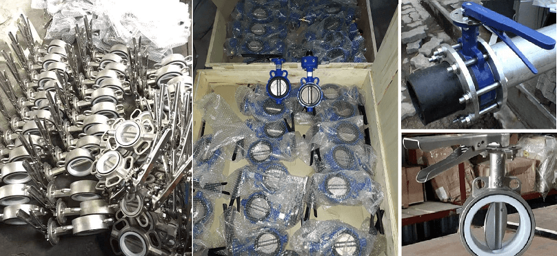 Kho van bướm tay gạt 