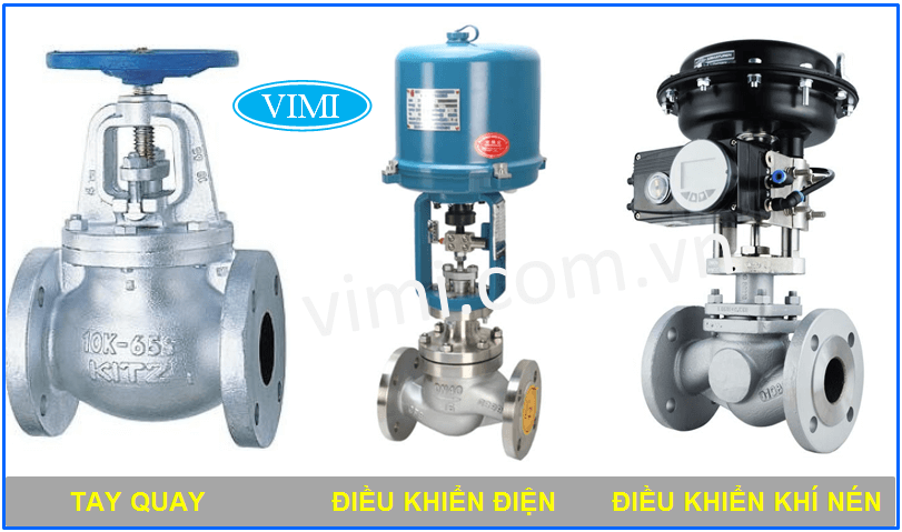 Van cầu là gì | Tìm hiểu về van cầu Phân loại van cầu theo phương pháp vận hành