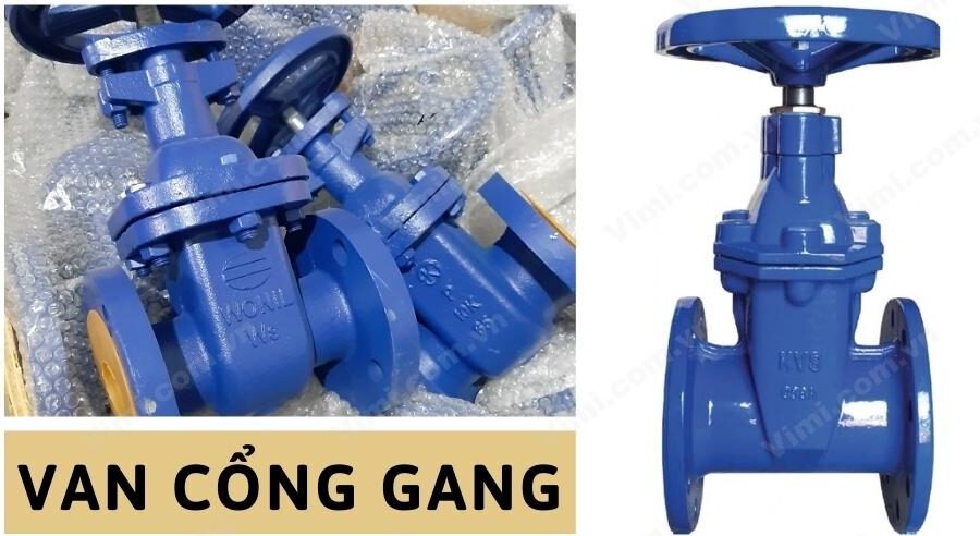 van cổng gang