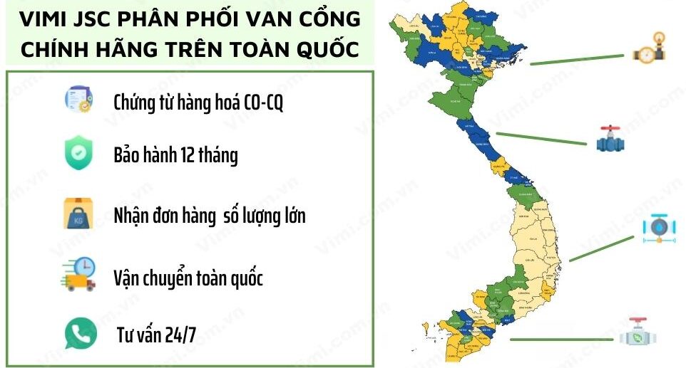 nhà phân phối van cổng