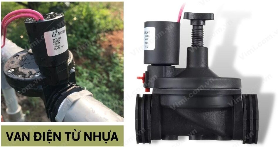 van điện từ nhựa