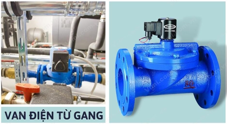 van điện từ gang