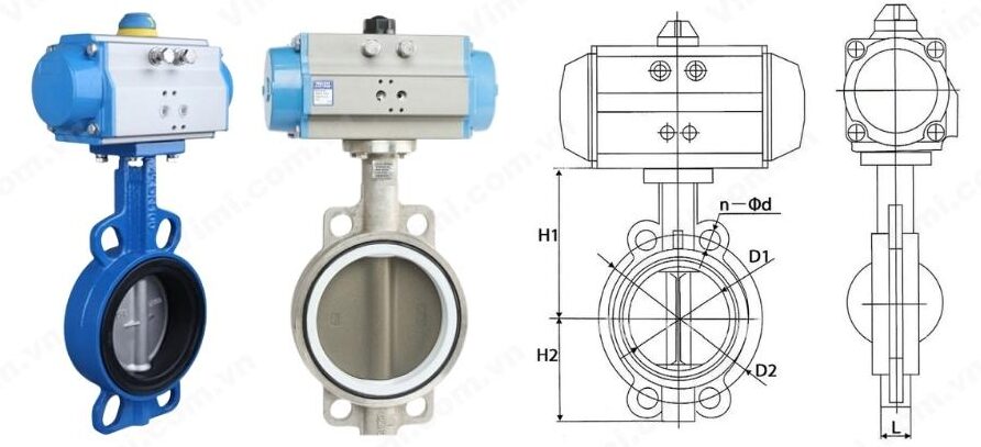 van điều khiển khí nén