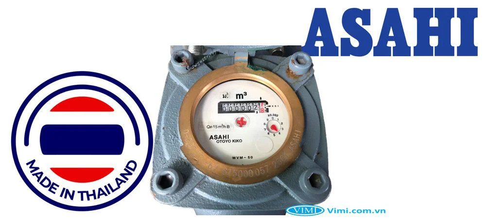 đồng hồ nước asahi dn25