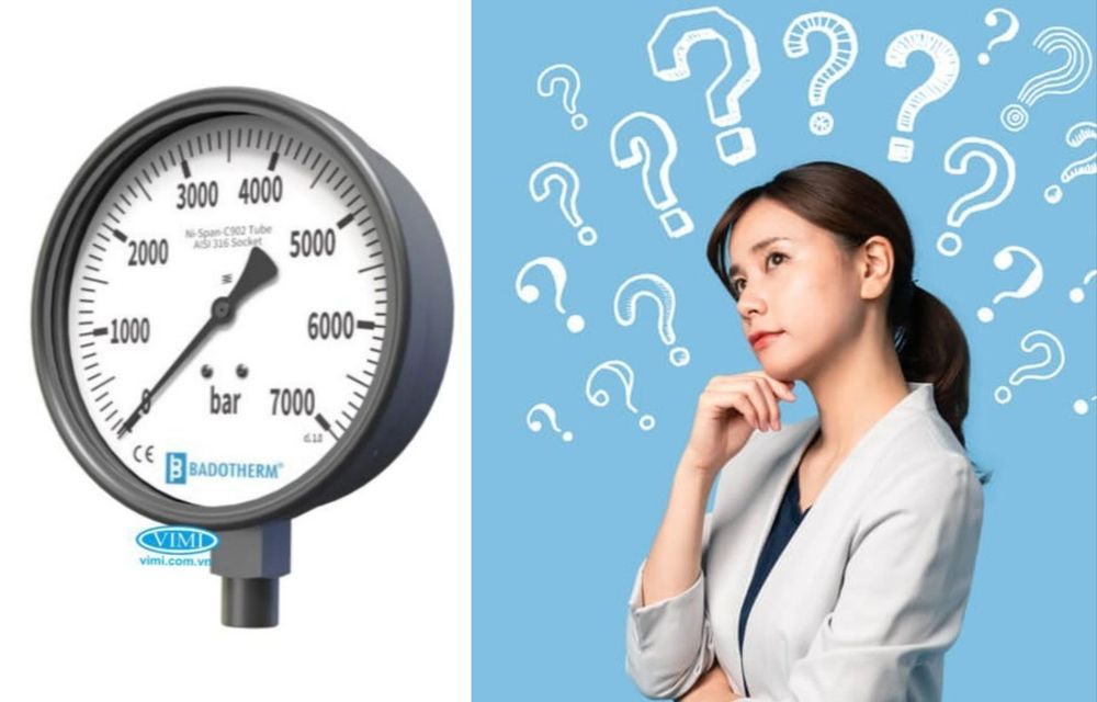 Đồng hồ áp suất Badotherm Holland Đồng hồ áp suất Badotherm Holland