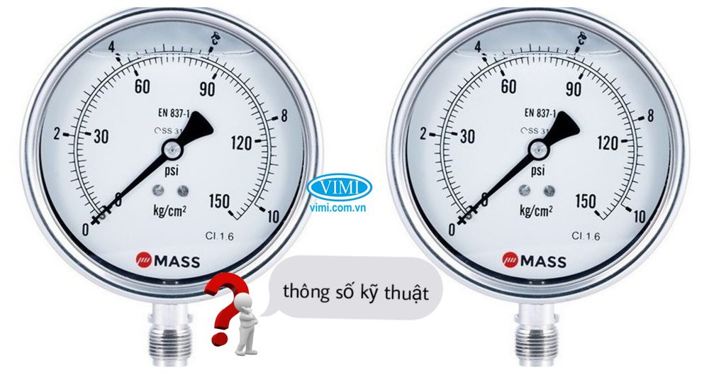 Đồng hồ dầu đo áp suất