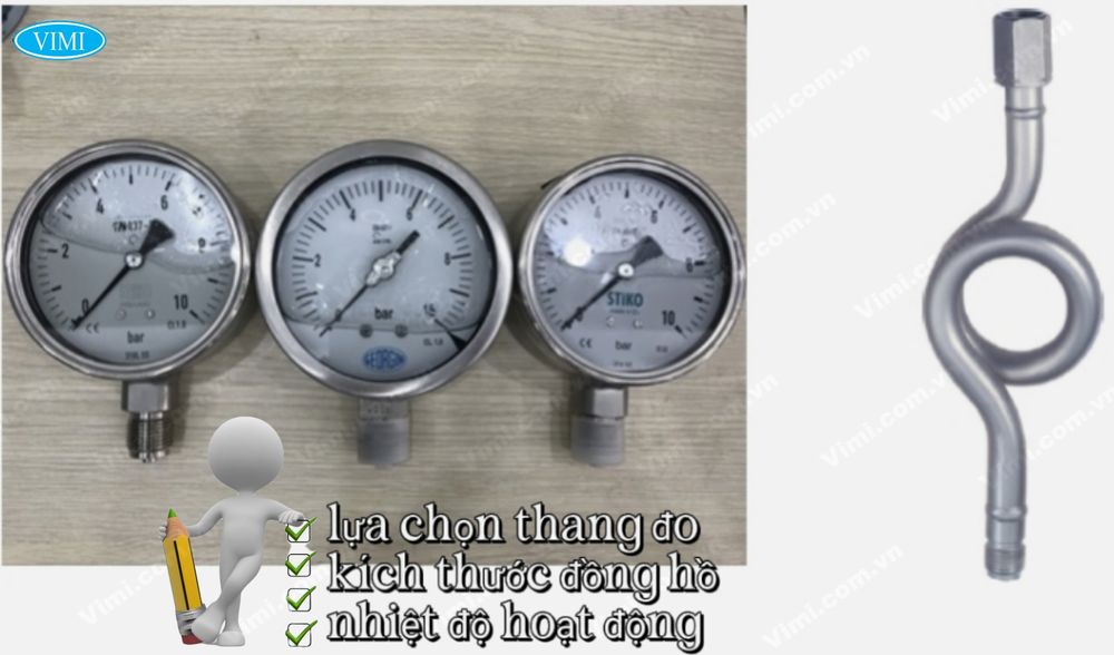 Đồng hồ đo áp suất nồi hơi