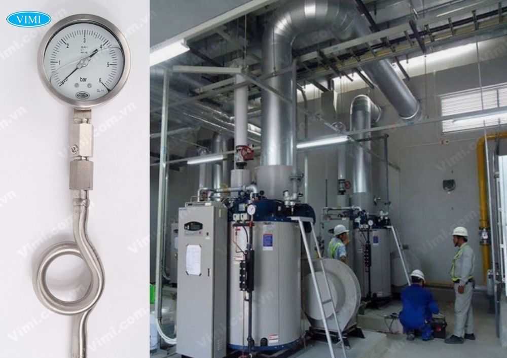 Đồng hồ đo áp suất nồi hơi