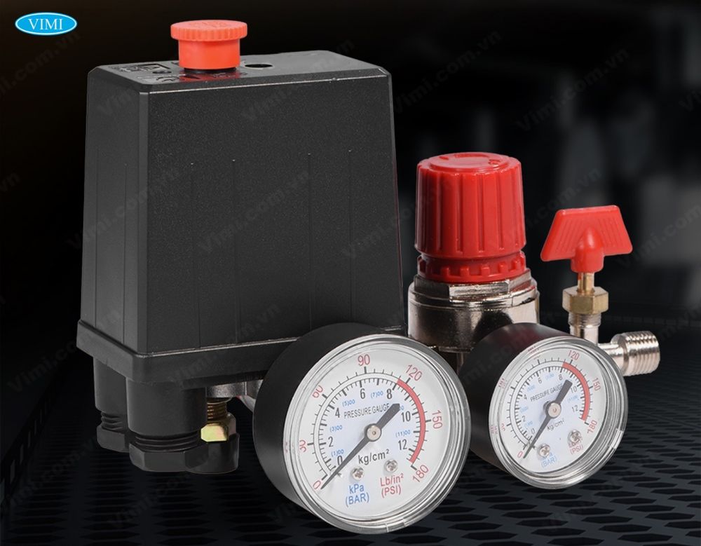 Đồng hồ máy nén khí | Đặc điểm và cấu tạo Đồng hồ máy nén khí