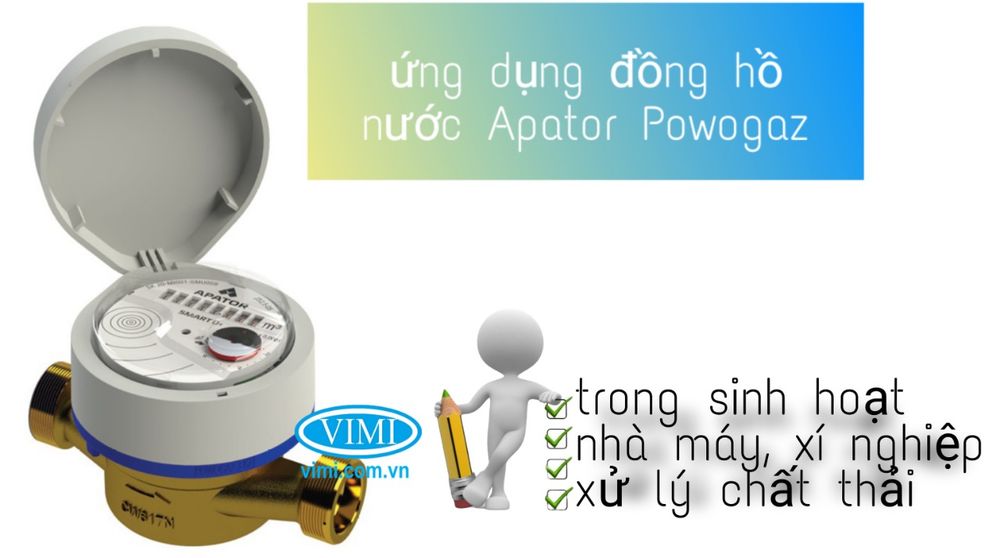 Đồng hồ nước Apator Powogaz | Ưu điểm nổi bật Đồng hồ nước Apator Powogaz