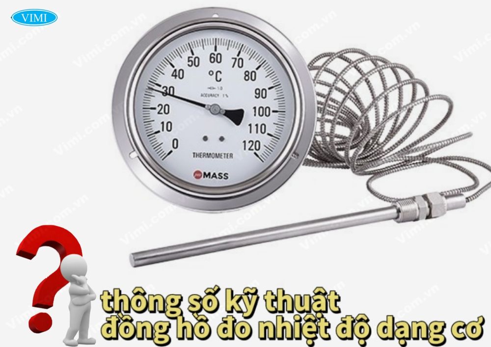 đồng hồ đo nhiệt độ dạng cơ 