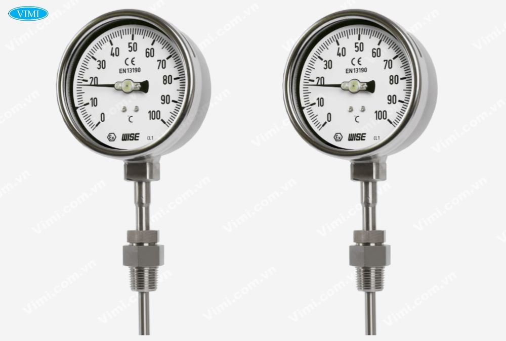 đồng hồ đo nhiệt độ dạng cơ 