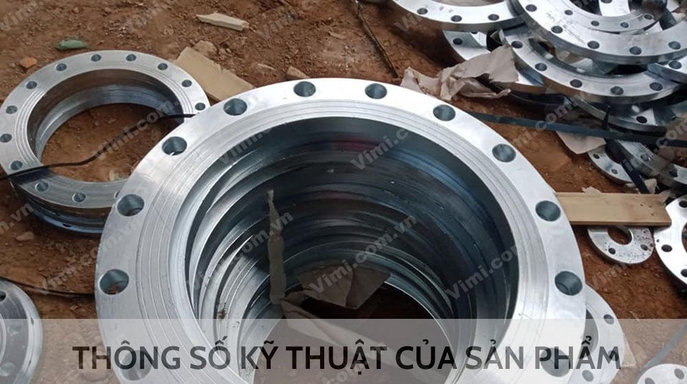 Thông số kỹ thuật của sản phẩm mặt bích