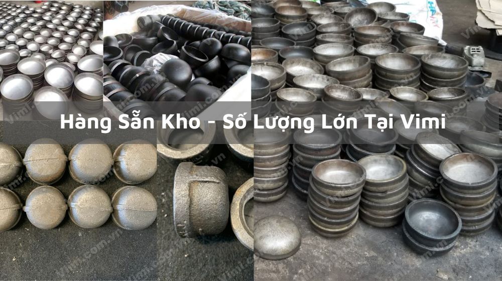 Kho nắp chụp inox lớn nhất cả nước - Phân phối chính hãng bởi Vimi