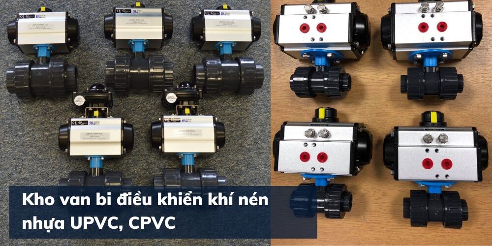 van bi điều khiển khí nén dán keo