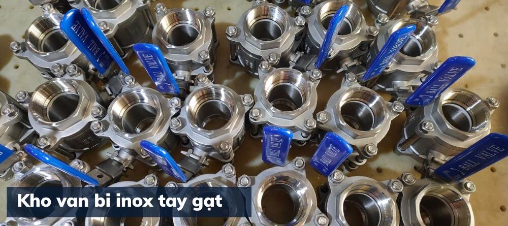 van bi inox tay gạt